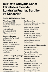 Dünyada sanat etkinlikleri 